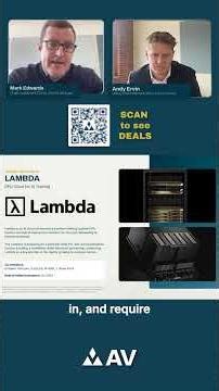 The AV 100 - Spotlight Company: Lambda
