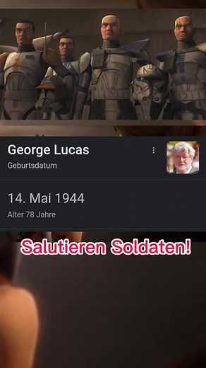 #LassMachen #georglucas #cpt #ahsoka #ahsokatano #death #clonewars #republik @212commandercody @star.wars.edits.official @_cpt.rex_ @commander_rex_ct7567 @mafia.cosa.nostra.20 @germancobra