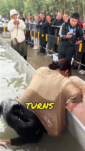 How did she catch 80 fish at once