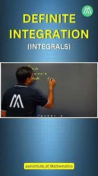 Definite Integration | Integrals | Class 12 Maths | Lecture 8 | Sunder Sir