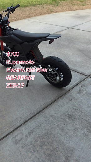 $700 Supermoto Electric Dirt Bike GEARFAST ZERO7 #EBIKE #EMOTO #EV #YOZMA #SURRONSTER