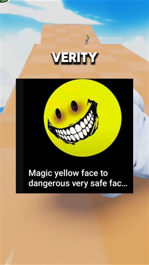 WHERE DID THE YELLOW SMILEY COME FROM💀 # #roblox #verity #robloxstory #rblx #minecraft