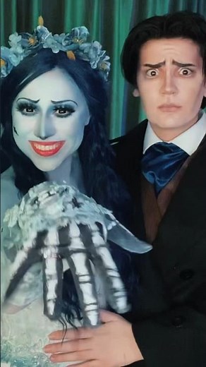 Corpse bride cosplay // Halloween ! #halloween #corpsebride #corpsebridecosplay #emily #victor