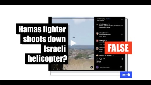 Clip from popular video game linked to false claims about Hamas helicopter attack