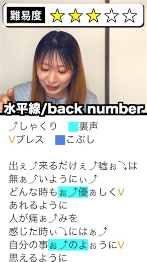 【解説】水平線-back numberさんの歌い方 Aメロ