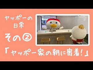 ヤッポーの日常 その②「ヤッポー家の朝に密着！」