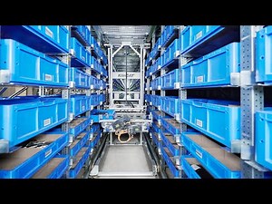 KlinCAT Shuttle-System im automatischen Behälterlager