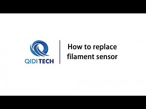How to replace filament sensor