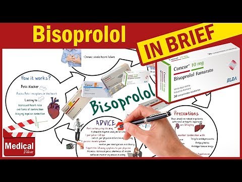 Bisoprolol ( Concor 5mg ): What is Bisoprolol? Bisoprolol Uses, Side Effects & Mechanism Of Action