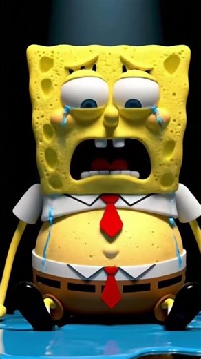 Why is spongebob crying? #spongebob #crying #funnyvideo #spongebobschwammkopf #funny #ai #aivideo