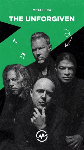 Музторг on Instagram: "«The Unforgiven» дала группе Metallica новую волну славы. Песня уникальна и с этим не поспоришь — строится не по классической схеме куплет‑припев, а использует чередование мягких и агрессивных частей. Позже Metallica записала продолжения The Unforgiven II (1997) и The Unforgiven III (2008). Слушаем, ностальгируем ❤️ #muztorg #музыка #music #музторг #metallica"