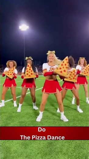 Do The Pizza Dance N10 #shorts #funny #cheerleaders