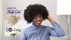 When it comes to hair, we say: the bigger, the better. Learn how to fluff out your #BigBeautifulHair (4c - Coily) in just 6 simple steps with beauty blogger @AshiaTokponwey. | Outre