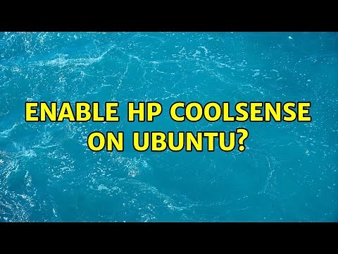 Enable HP Coolsense on Ubuntu?