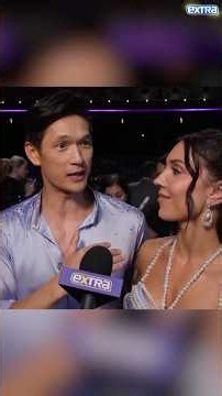 Harry Shum Jr. says electricity of #DWTS reminds him of #Glee days! 🕺