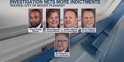 Mount Pleasant council approves new city manager in wake of 5 city official arrests