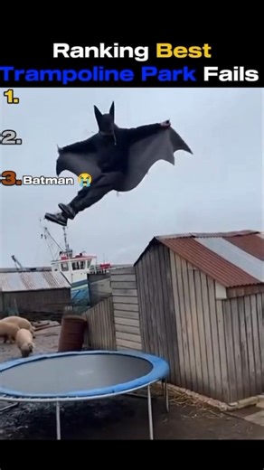 Ranking Funniest Trampoline Park Fails #shorts #viralshort