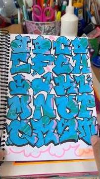 Como fazer letra de Graffite/ Grafite.