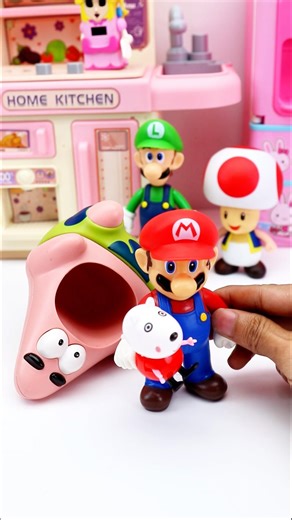 Satisfying & Unboxing and Review Mario vs Patrick Star Fun Videos #toys #mario