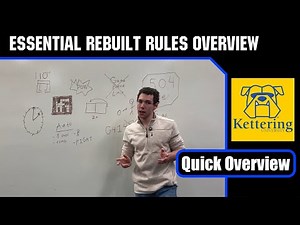 Essential REBUILT Rules Overview | Ri3D Kettering University