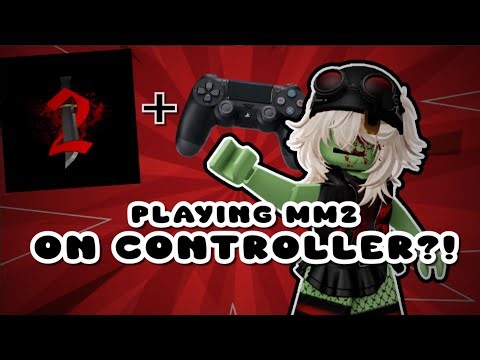 PLAYING MM2 ON CONTROLLER FOR THE FIRST TIME?!!