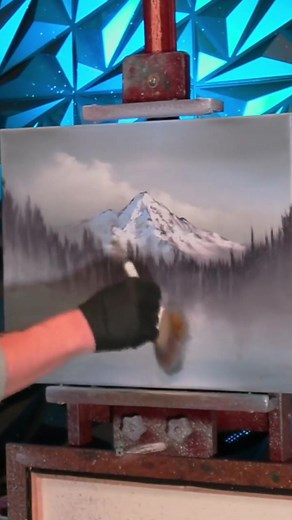 Forest Background Painting with Your Favorite Art Teacher