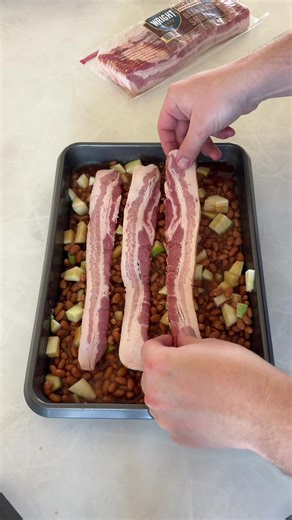 Delicious Smash Burgers with Baked Beans Recipe