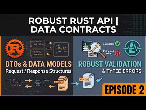 Rust DTOs, Validation, and Error Handling Done Right (Axum) - Gupti Ep 2