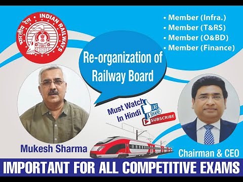 Re-Organizational structure of Indian Railway Board...