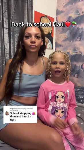 Replying to @Dezire Lily Simms Back to school❤️📚 #fyp #backtoschool #haul #haultok #viral #trending #kidstiktok #motherdaughterduo #motherdaughter #rudy #replyingtocomments #replytocomments #videoreply #backtoschoolhaul #kidtok #kidsoftiktok #momsoftiktok #momtok #schoollife #schoolmemories #primaryschoolmemories #school
