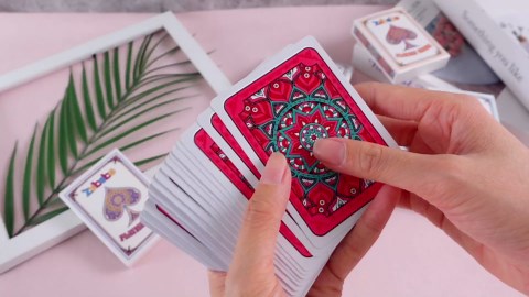 Zubebe 24 24 Pack Decks of Nertz Card Game Bulk, Jumbo Index Standard Playing Cards for Seniors, Family Game Night, Party Groups and Events, Compatible with Poker, Blackjack, Rummy (12 Colors)