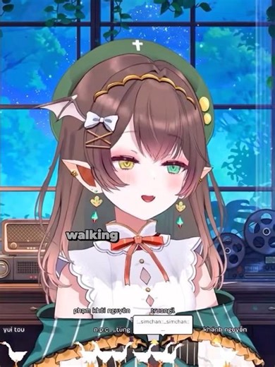 A thousand miles - Sim Chan Cover | #vtuber #vtubervn #sim #simchan #hojo #singing #shorts