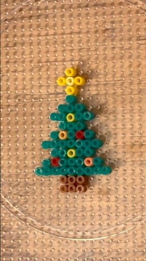 DIY Holiday Hama Bead Easy Craft Ideas - Christmas Tree!