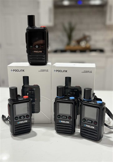 Poclink POC-1 Lite, Global Walkie Talkies, 4G LTE Unlimited Range, POC Two-Way Radios with Bluetooth & APP, Rechargeable Nationawide Walkie Talkies & Poclink POC-1 Ultra, Global Coverage & Off Grid Dual Mode Walkie Talkies, Lifetime Free Sim Plan, 4G LTE POC Analog, Quick Bluetooth Pair, GPS Tracking, USB-C Rechargeable. #luskywatcher #TikTokShop #giftideas #musthave #youneedthis