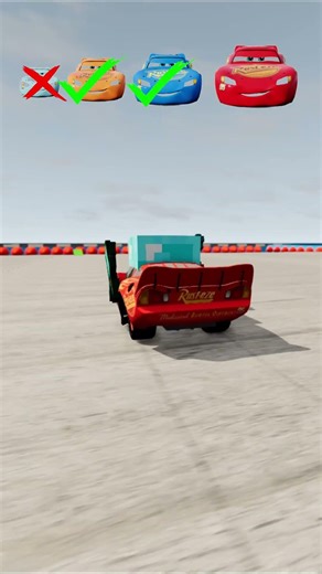 BIG vs SMALL MQCUEEN vs SPIKES #beamng