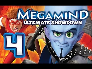 Megamind: Ultimate Showdown Walkthrough Part 4 (PS3, X360) Level 4 - The Underground