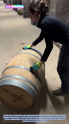 Liquid Heritage: How Traditional Methods Move Precious Wine Barrels