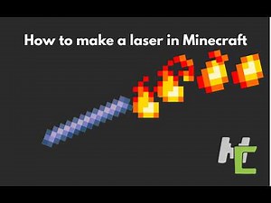How to make a laser in Minecraft (Mcreator Tutorial)