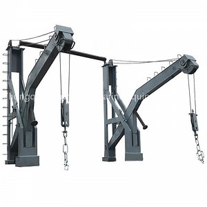[Hot Item] Lifeboat Crane Gravity Luffing Arm Type Davit for Storing and Landing Lifeboats