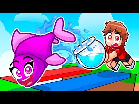 Techy Has A Pet FISH In Roblox With MY CRAZY FAN GIRLS...