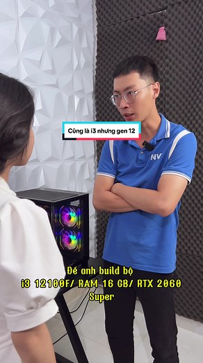 Chơi game nặng với i3 12100F và GTX 2060 Super