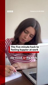 Take five every hour: the simple habit proven to boost wellbeing at work. #Wellbeing #Health #BBCNews