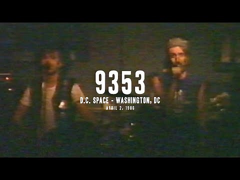 9353 - Live at d.c. space - 1986 (full set)