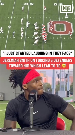 Jeremiah Smith’s aura caught Minnesota’s defense slipping and led to WIDE-OPEN TD 😂 #cfb #collegefootball #football #ohiostate #jeremiahsmith | College Football from B/R