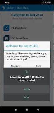 How to download and install the Survey CTO App