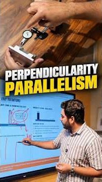 GD&T Explained by RVM CAD - Perpendicularity & Parallelism