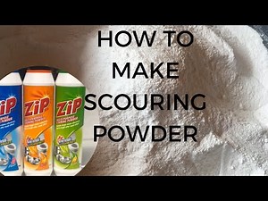How to make scouring powder at home | Shinny and Sparkle pot and sinks