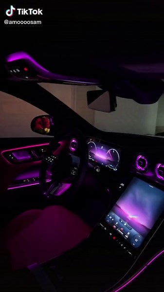 Mercedes Benz C Class 2022 w206 #mercedes #benz #mercedesbenz #2022 #amg #c43 #interior #night