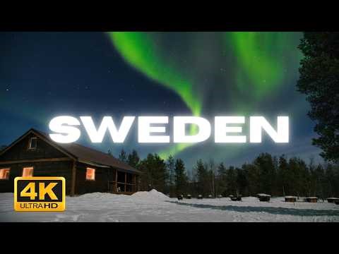 Sweden In Stillness | Land of Forests & Northern Light – Silent Lakes & Nordic Calm In 4K
