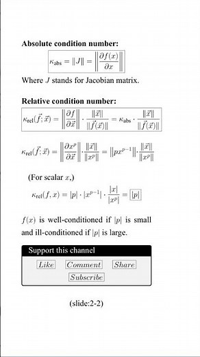 What Condition Numbers Really Tell You
